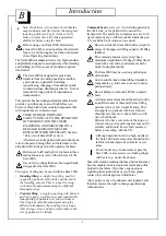 Preview for 3 page of Arjo Sara 2000 Operating Instructions Manual