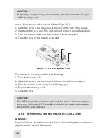 Preview for 16 page of Armasight Recorder DT Operation And Maintenance Manual