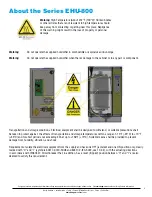 Preview for 5 page of Armstrong EHU-800 Series Installation And Operation Manual