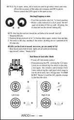 Preview for 13 page of ARODI SJ R/C F7 Manual