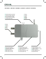 Preview for 2 page of Arregui CI10-AL Assembly Instructions Manual