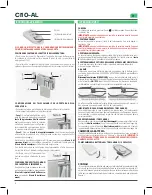 Preview for 8 page of Arregui CI10-AL Assembly Instructions Manual