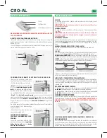 Preview for 14 page of Arregui CI10-AL Assembly Instructions Manual