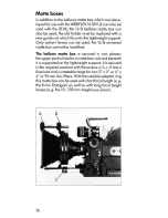 Preview for 36 page of ARRI Arriflex 16 SR II Instruction Manual