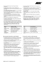 Preview for 4 page of ARRI T12 User Manual