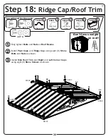 Preview for 36 page of Arrow Storage Products HDVAS107 Owner'S Manual & Assembly Manual