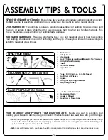 Preview for 3 page of Arrow Storage Products LM101267S Owner'S Manual & Assembly Instructions