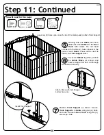 Preview for 30 page of Arrow Storage Products LM101267S Owner'S Manual & Assembly Instructions