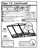 Preview for 34 page of Arrow Storage Products LM101267S Owner'S Manual & Assembly Instructions