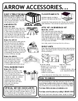 Preview for 44 page of Arrow Storage Products LM101267S Owner'S Manual & Assembly Instructions