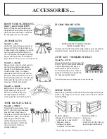 Preview for 6 page of Arrow 697.68538-A Owner'S Manual & Assembly Instructions