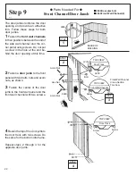 Preview for 22 page of Arrow 697.68538-A Owner'S Manual & Assembly Instructions