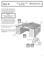 Preview for 29 page of Arrow 697.68538-A Owner'S Manual & Assembly Instructions