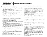 Preview for 4 page of Arrow GT30LI Manual