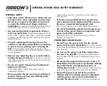 Preview for 4 page of Arrow OSC9500-A User Manual