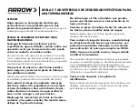 Preview for 25 page of Arrow OSC9500-A User Manual