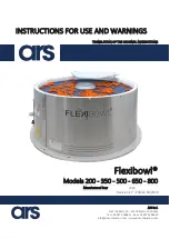 Preview for 1 page of ARS Flexibowl 200 Instructions For Use And Warnings