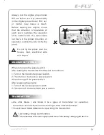 Preview for 5 page of Art-Tech E-Fly ETB41-2.4GHz Operating Manual