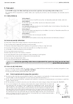 Preview for 7 page of ARTE ASSOS Installation & User Manual