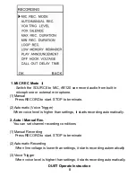 Preview for 9 page of ARTECH AR120 DUET Operate Instruction