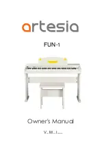 Preview for 1 page of Artesia FUN-1 Owner'S Manual