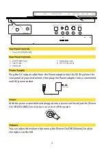 Preview for 4 page of Artesia FUN-1 Owner'S Manual