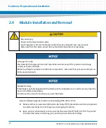 Preview for 22 page of Artesyn Embedded Technology RTM-ATCA-7350 Installation And Use Manual