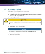 Preview for 37 page of Artesyn Embedded Technology SharpStreamer Mini PCIE-7205 Installation And User