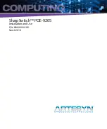 Artesyn SharpSwitch PCIE-9205 Additional Information For The Installation And Use preview