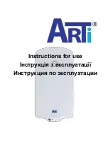 Preview for 1 page of ArTi WH Comby Series Instructions For Use Manual