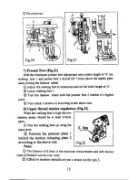 Preview for 16 page of artisan 2698-1 Operator'S Manual