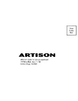 Preview for 19 page of Artison RCC600-SA Installation Manual