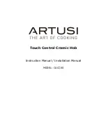 Preview for 1 page of Artusi CACC60 Instruction Manual / Installation Manual