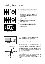 Preview for 19 page of Artusi CAGH32 Operation Manual