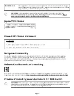 Preview for 7 page of Aruba Instant On 1930 Series Installation, Safety, And Regulatory Information