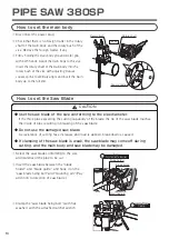 Preview for 14 page of Asada 380SP Instruction Manual