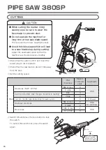 Preview for 16 page of Asada 380SP Instruction Manual