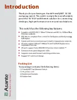 Preview for 2 page of Asante FRIENDLYNET FS4116R Quick Installation Manual