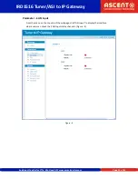 Preview for 13 page of Ascent Communication Technology IRD1516 Quick Reference Manual