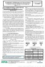 ASCO Numatics 342 Series Installation & Maintenance Instructions preview