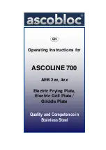 ascobloc ASCOLINE 700 AEB 240.400 Operating Instructions Manual preview