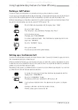 Preview for 20 page of ASCOM Ascotel Office 25 Operating Instructions Manual