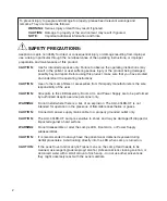 Preview for 4 page of Aseptico 6520-01-600-8241 Operation & Maintenance Manual