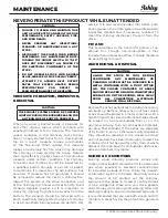 Preview for 17 page of Ashley AP5617-P Owner’S Instruction And Operation Manual