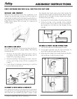 Preview for 4 page of Ashley AW40 Owner’S Instruction And Operation Manual