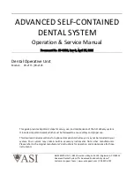 ASI 90-2115 Operation & Service Manual preview