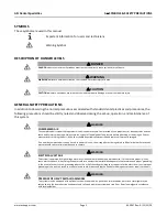 Preview for 4 page of ASI 90-2115 Operation & Service Manual