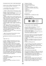 Preview for 41 page of Asist AE9BS06DN Instructions For Use Manual