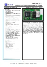 ASIX AXM22001-2A-C User Manual preview