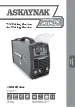 Preview for 39 page of ASKAYNAK Inverter 205-TIG AC/DC User Manual